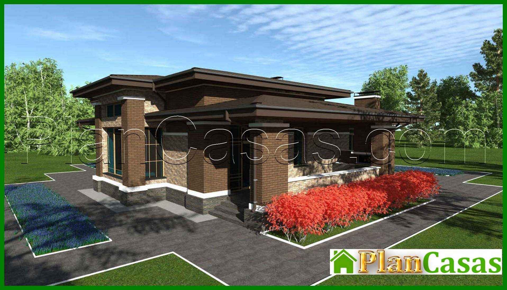 Galería de visualizaciones - Proyecto de una casa compacta de 164 m² con tres dormitorios privados