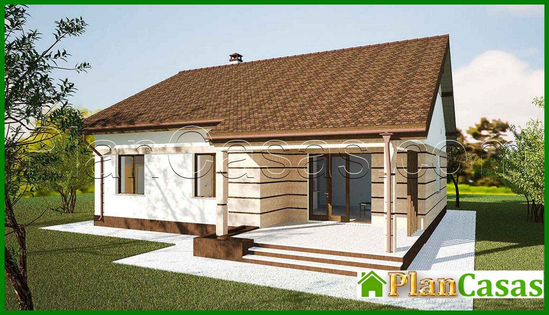 Small one-floor home project