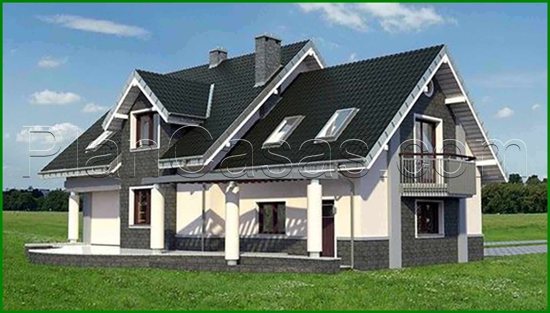 Visualization gallery - Spacious and comfortable rural cottage with six living quarters