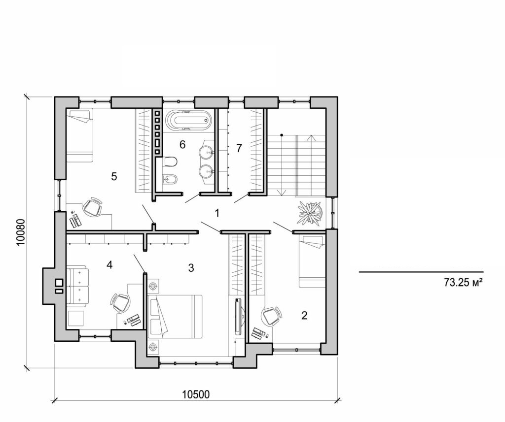 Galería de visualizaciones - Hermosa casa de campo
