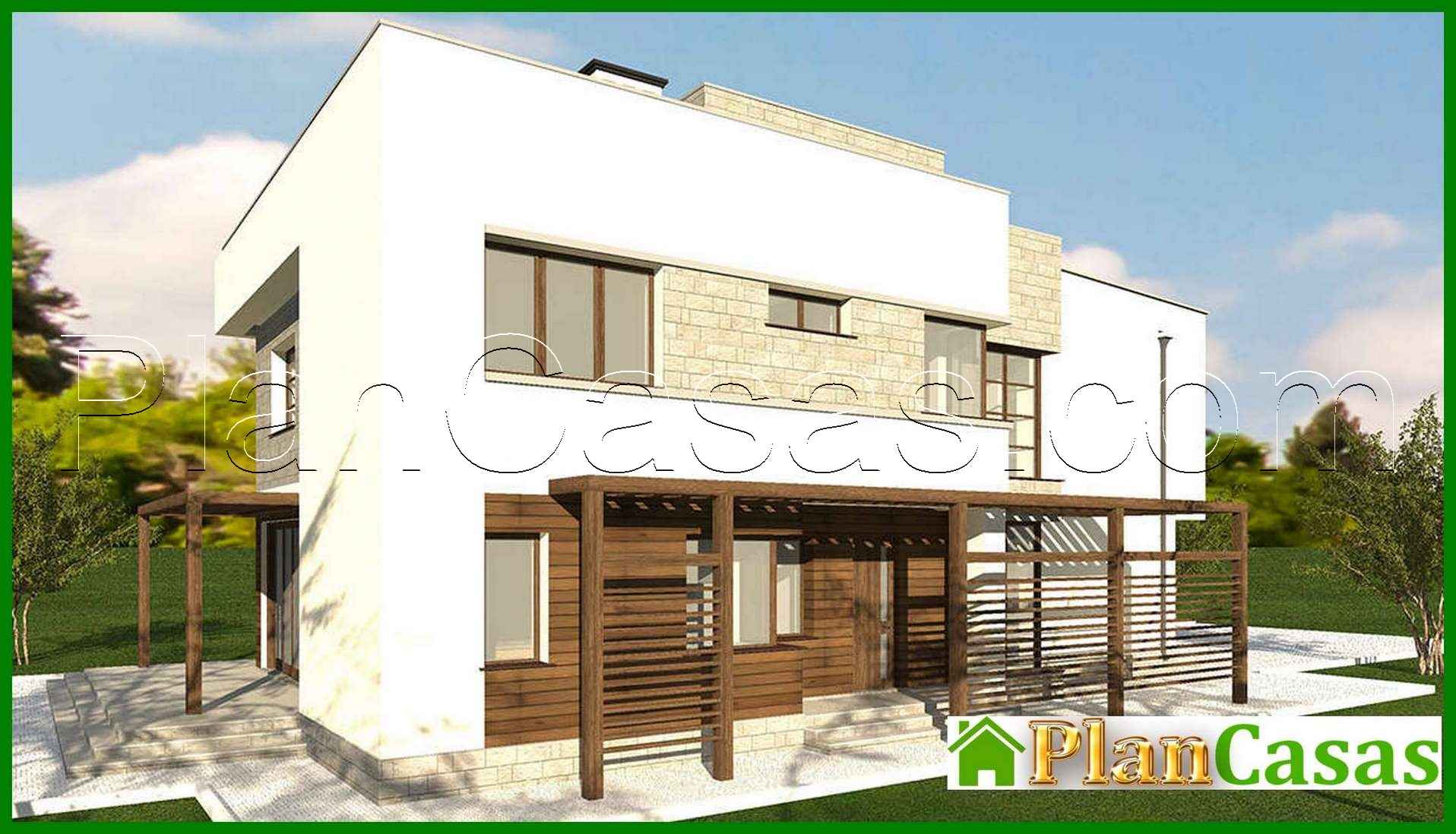 Beautiful mansion in a modern style