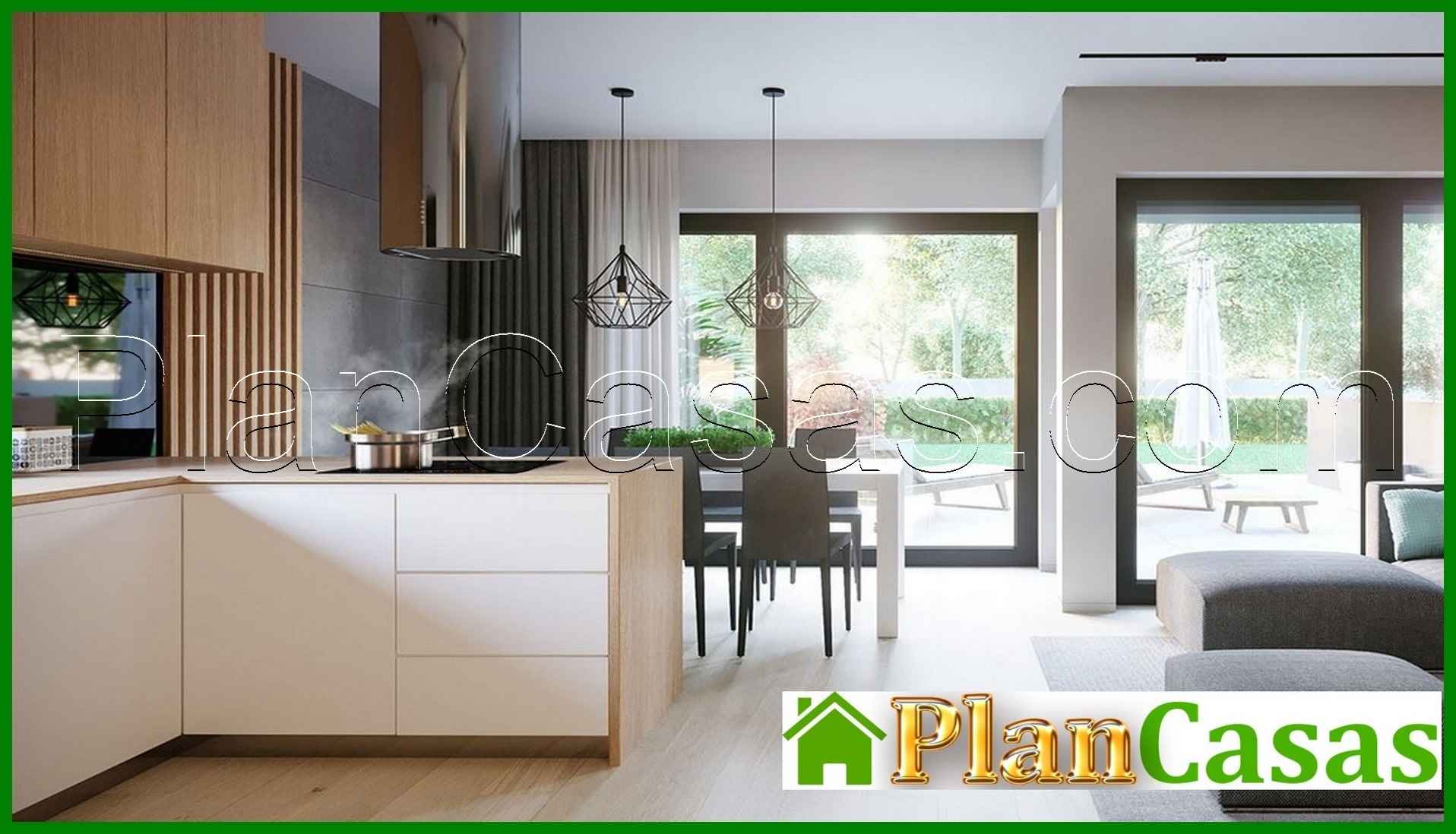 Galería de visualizaciones - Casa de dos plantas con seis dormitorios