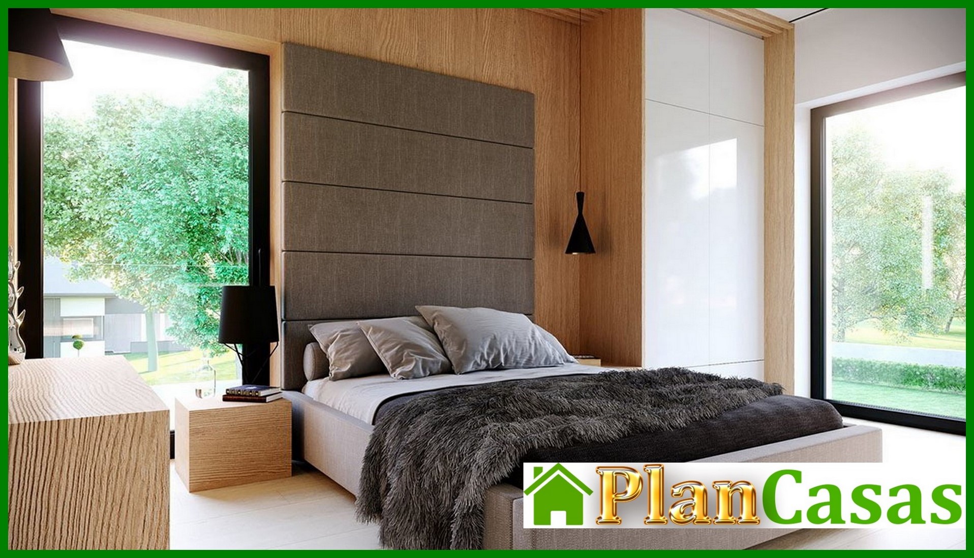 Galería de visualizaciones - Casa de dos plantas con seis dormitorios