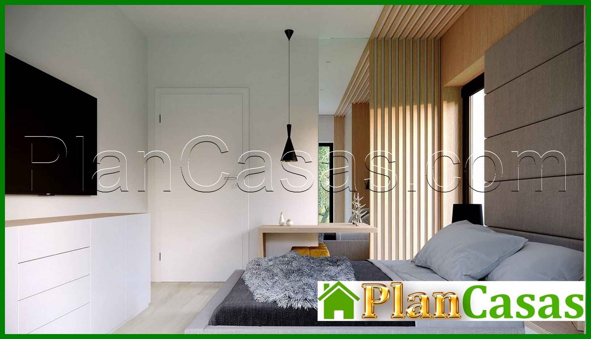 Galería de visualizaciones - Casa de dos plantas con seis dormitorios