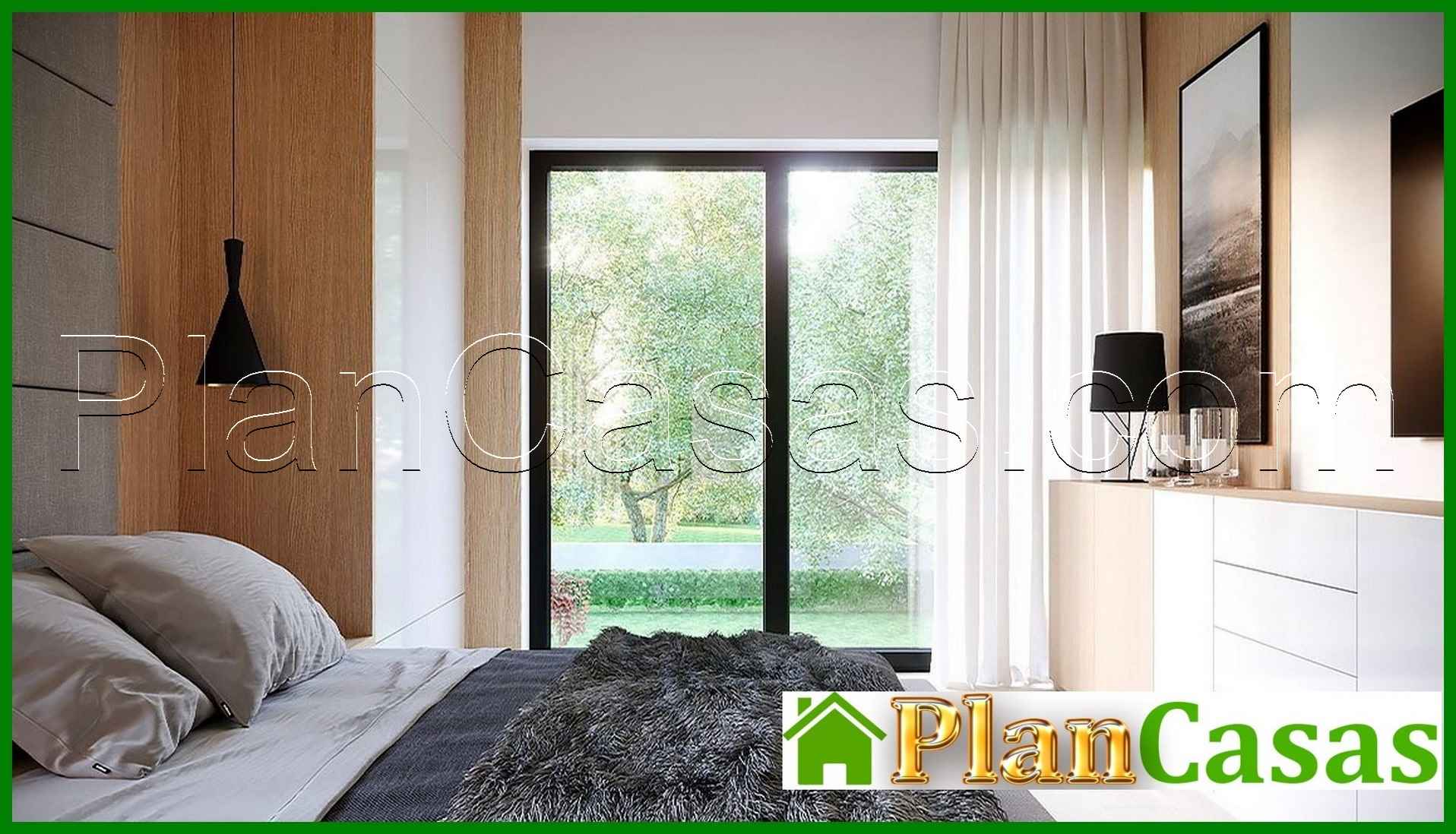 Galería de visualizaciones - Casa de dos plantas con seis dormitorios