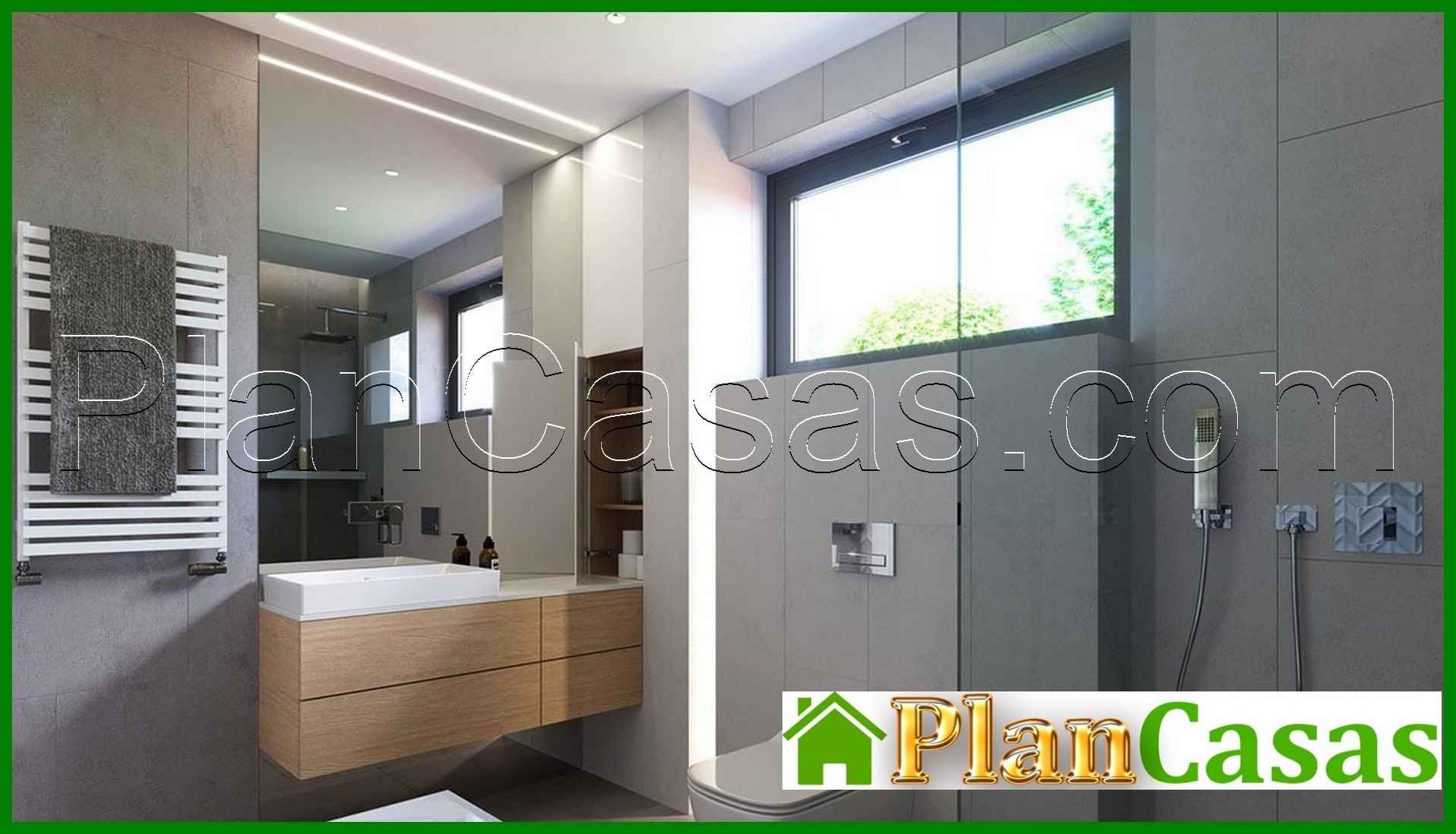 Galería de visualizaciones - Casa de dos plantas con seis dormitorios