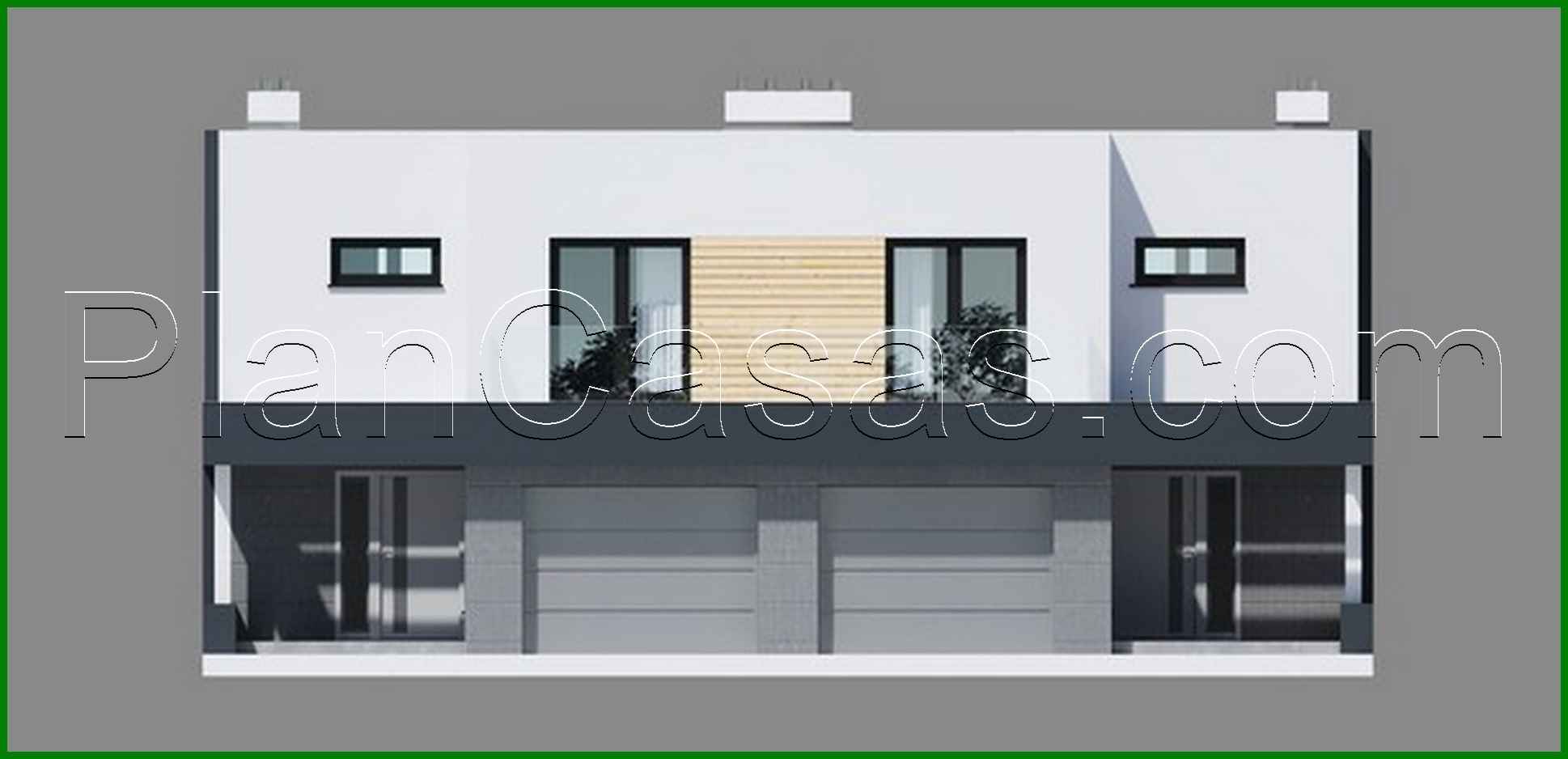 Galería de visualizaciones - Casa de dos plantas con seis dormitorios