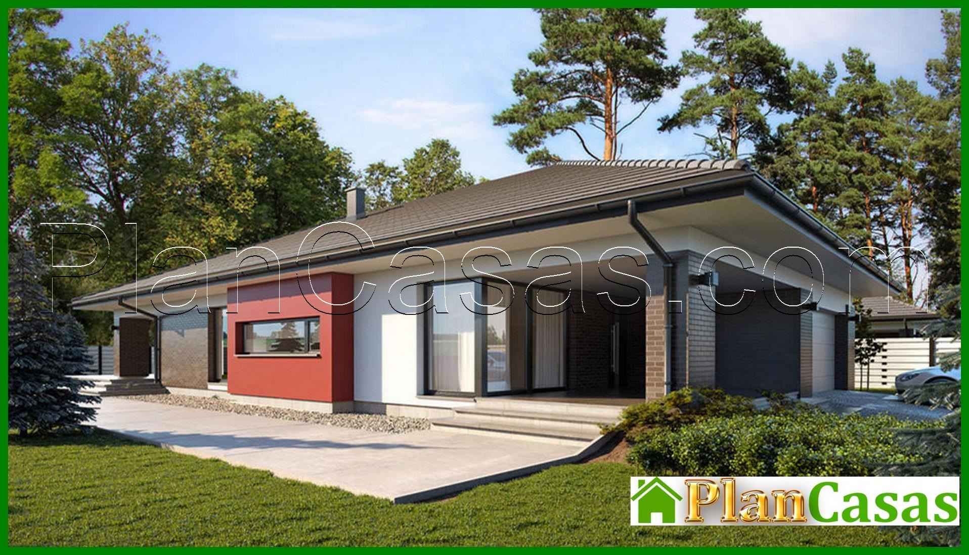 Galería de visualizaciones - Atractivo proyecto de casa de una planta con 3 dormitorios