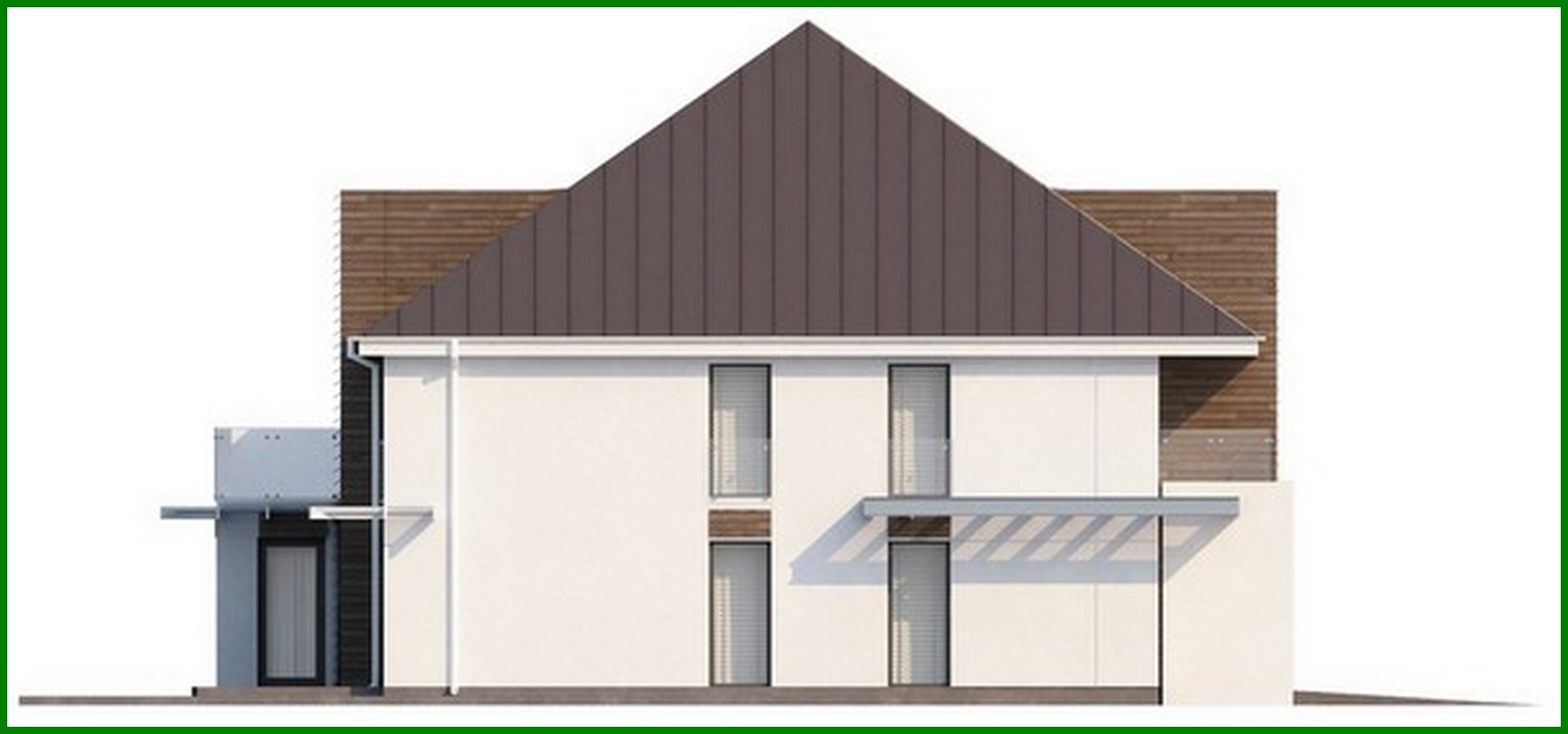 Galería de visualizaciones - Proyecto de una elegante mansión moderna