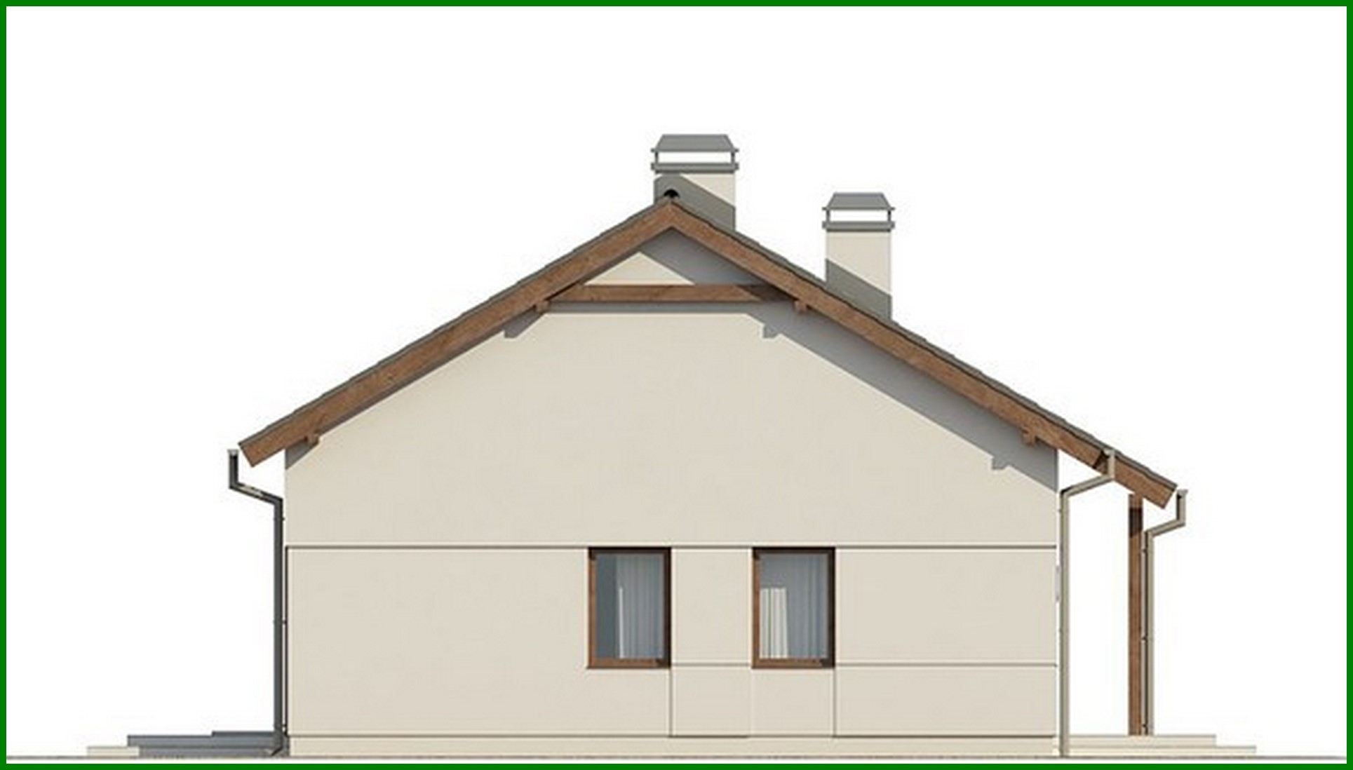 Galería de visualizaciones - Proyecto de una sencilla casa de una planta con ático