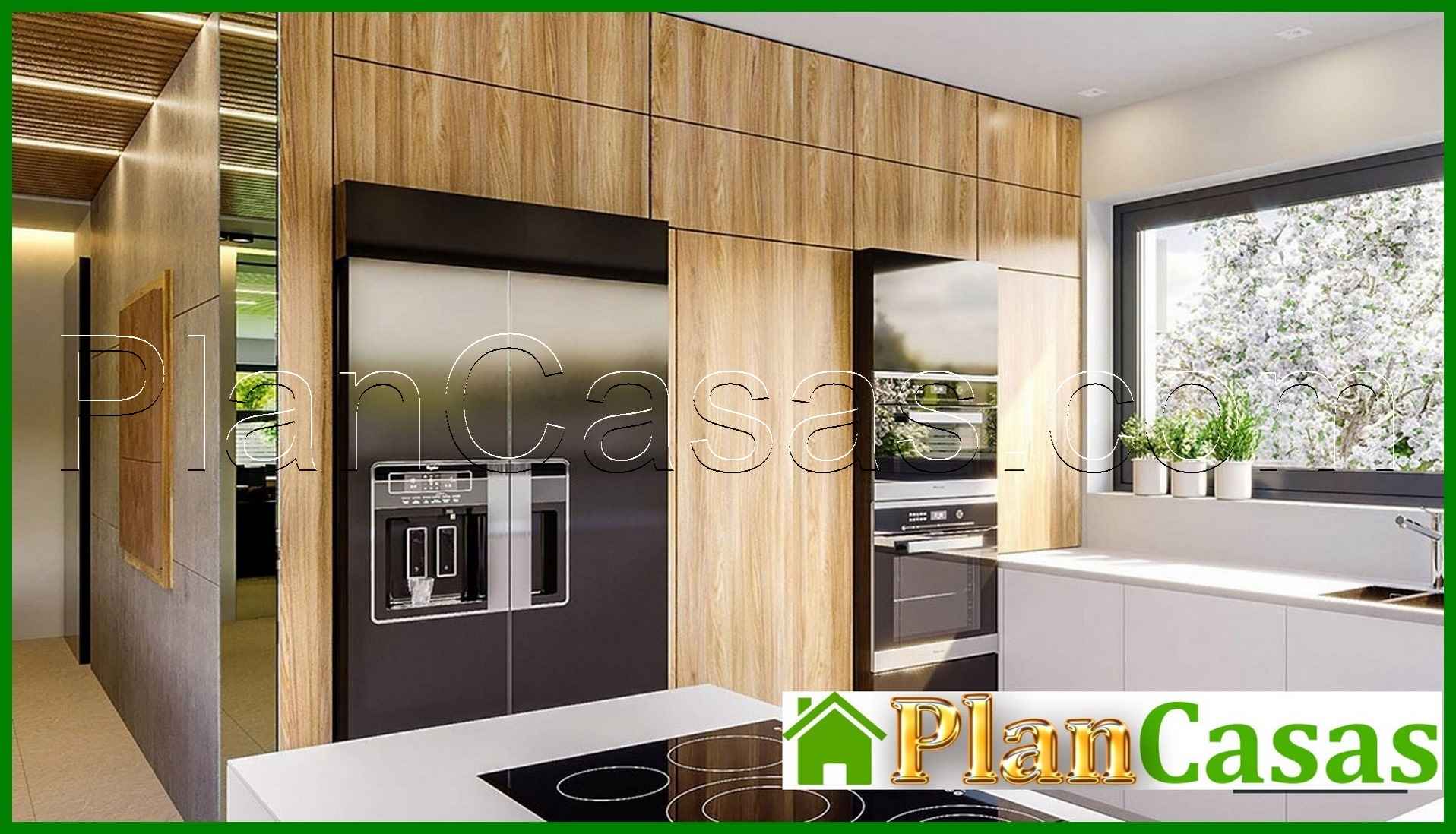 Visualization gallery - One-story stylish cottage with a spacious living room