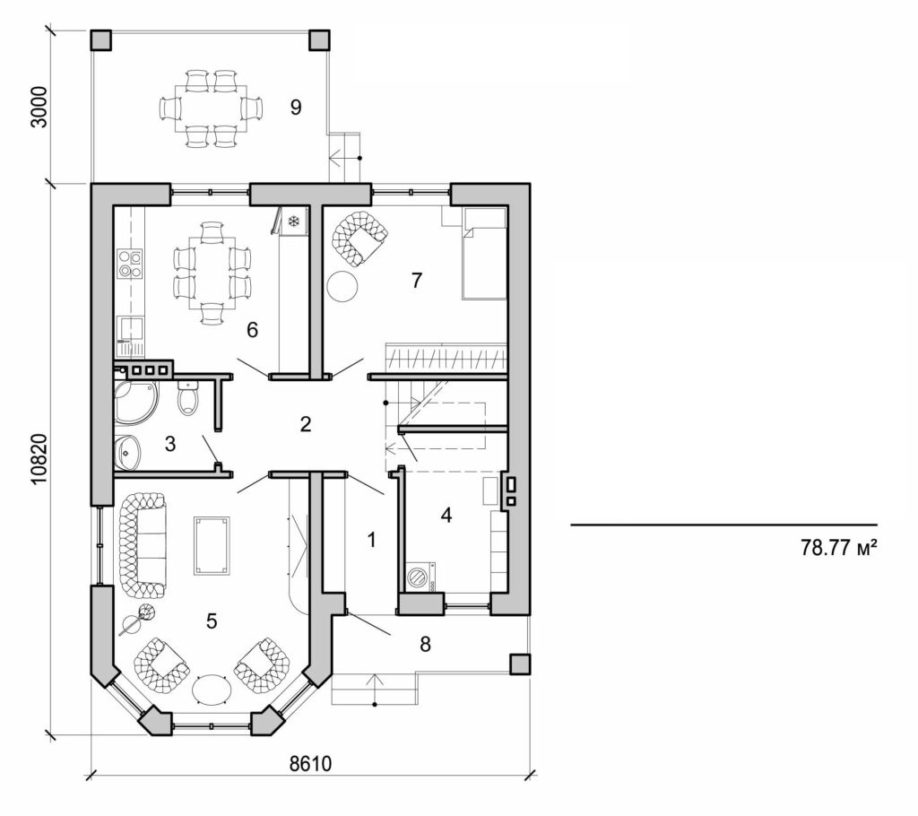 Galería de visualizaciones - Casa de dos plantas