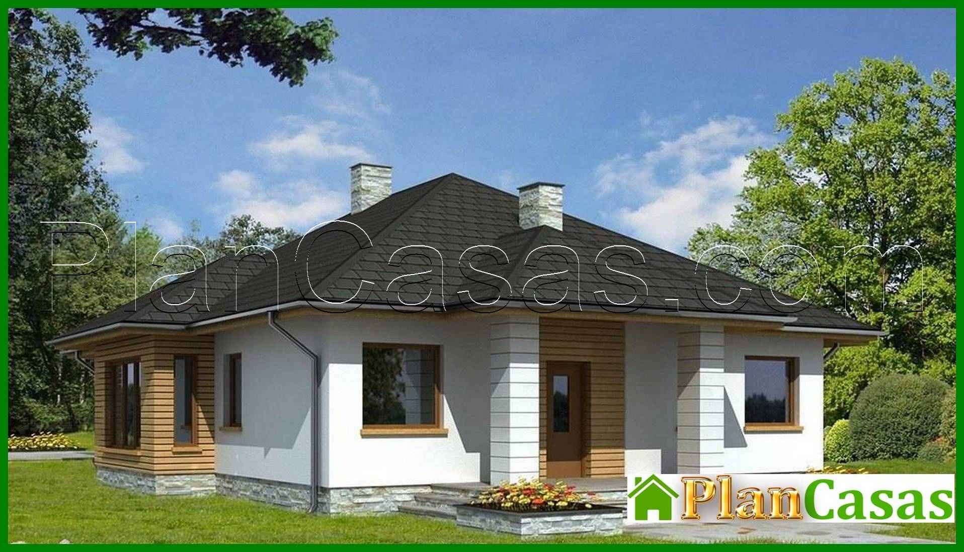 Galería de visualizaciones - Casa moderna con un área habitable de más de 100 m²