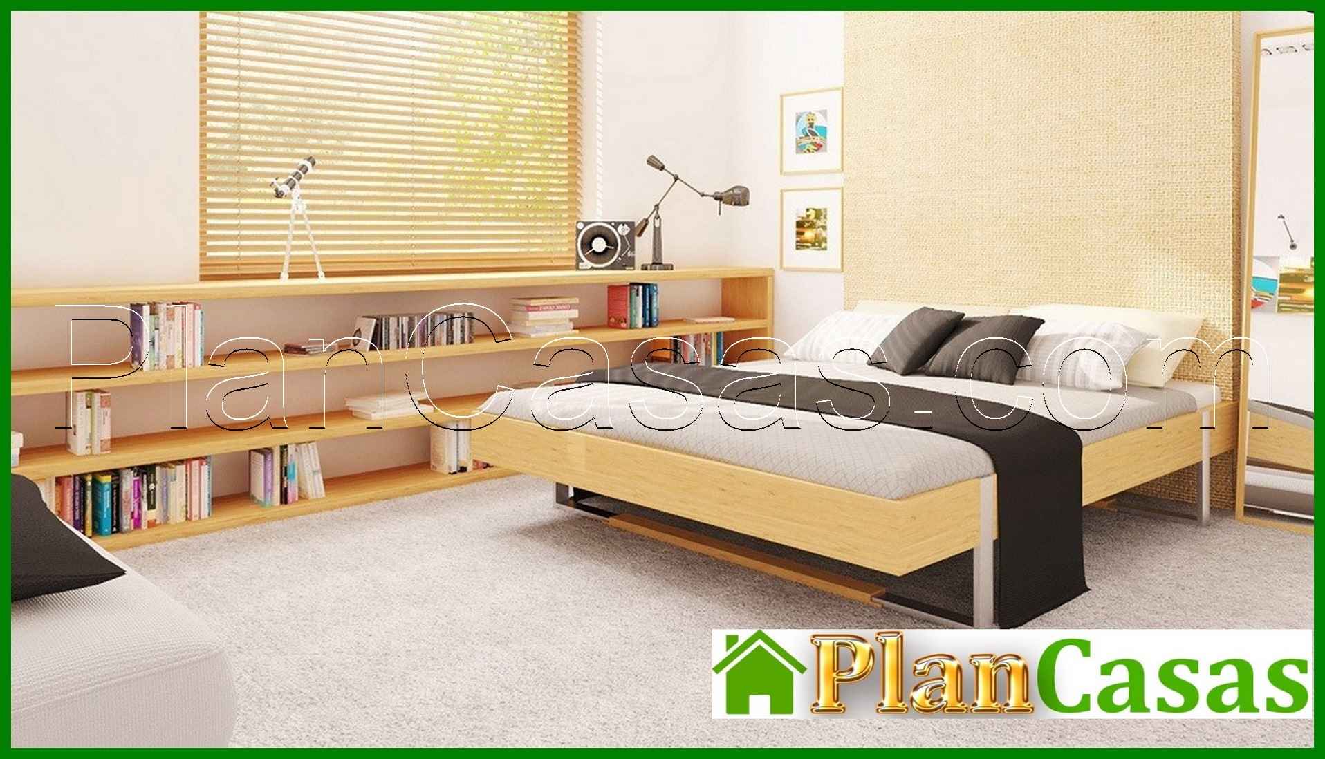 Galería de visualizaciones - Proyecto de una casa con techo a varias aguas, mirador y chimenea