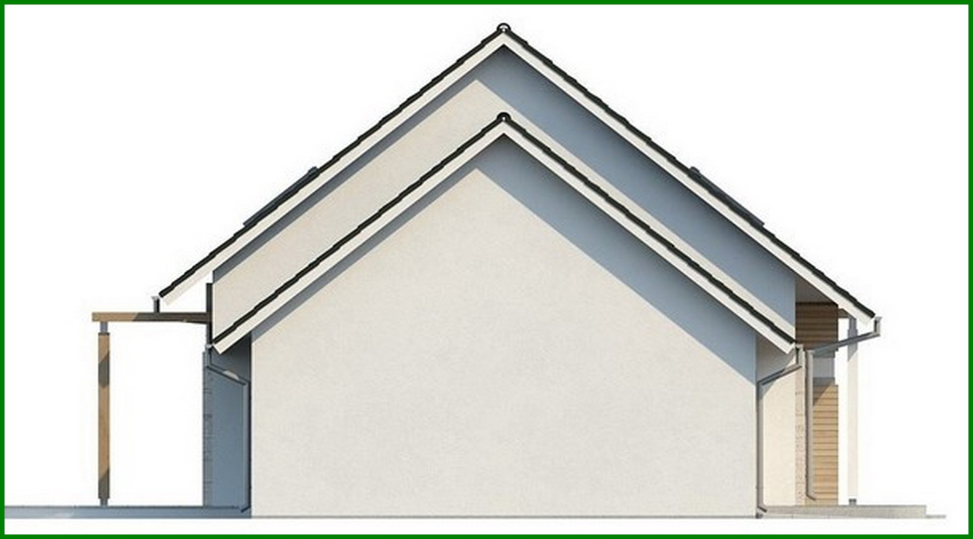 Galería de visualizaciones - Proyecto de una casa con garaje para un coche