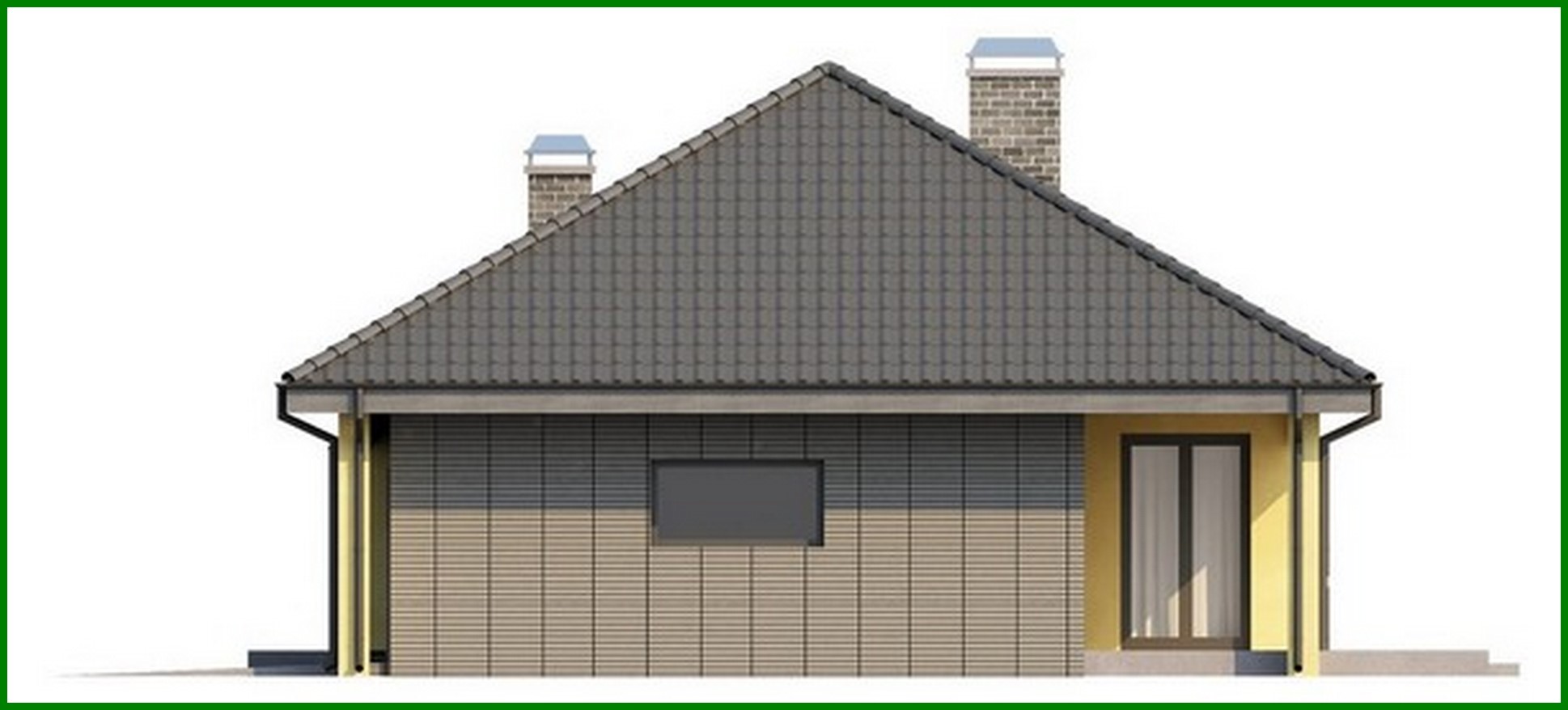 Visualization gallery - Elegant Three-Bedroom Cottage Project