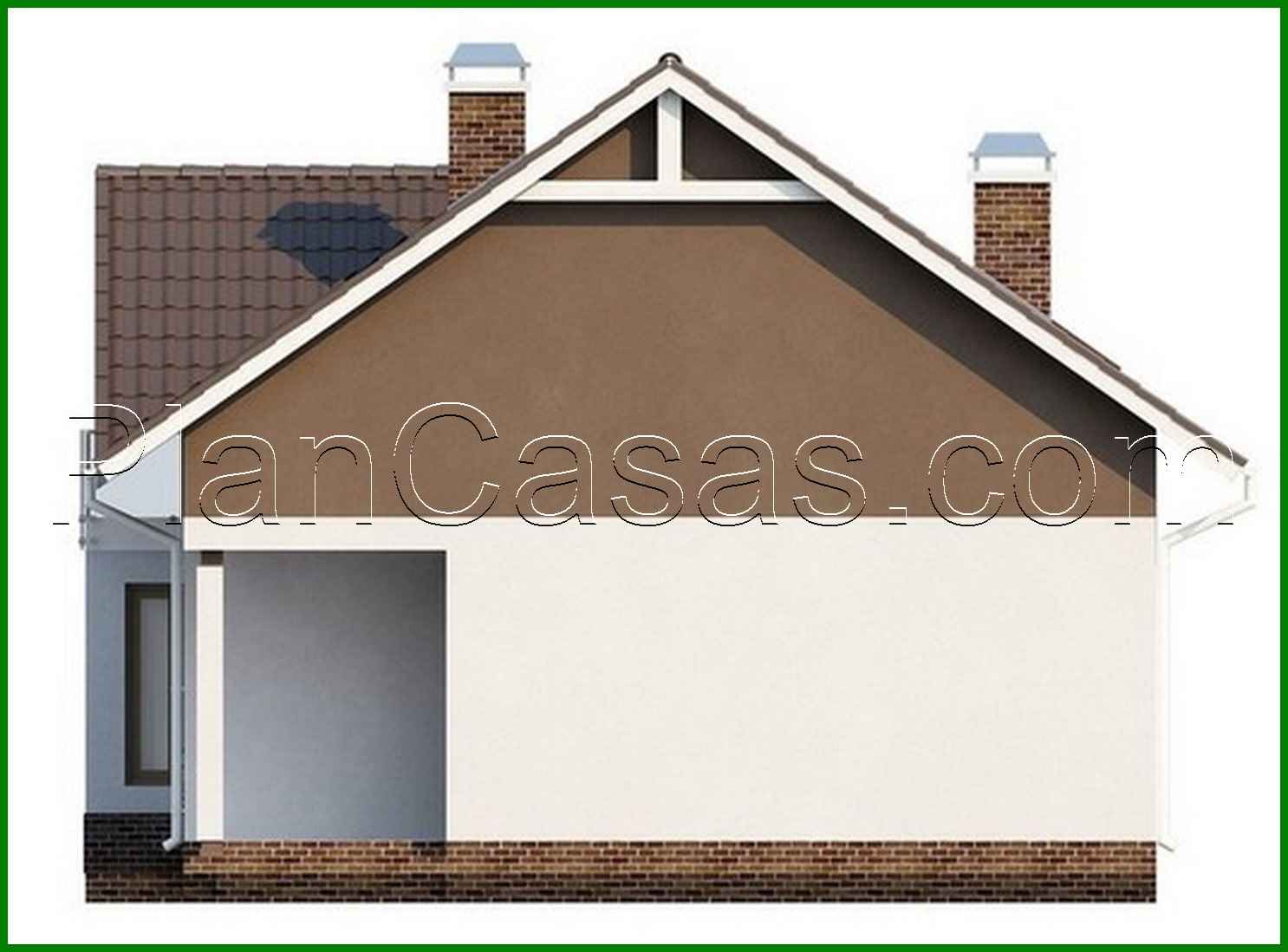 Visualization gallery - The project of a cozy house with a living area