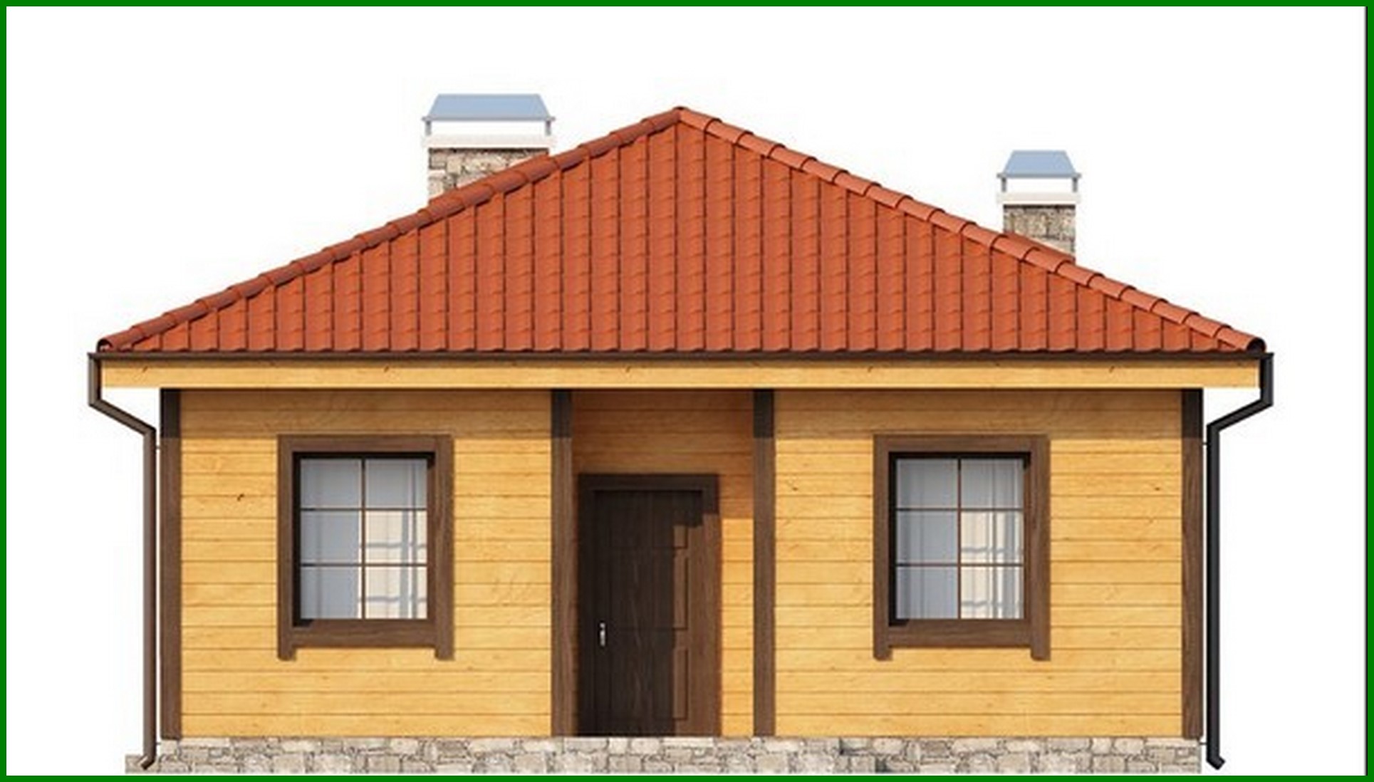 Galería de visualizaciones - Proyecto de casa con una gran terraza cubierta