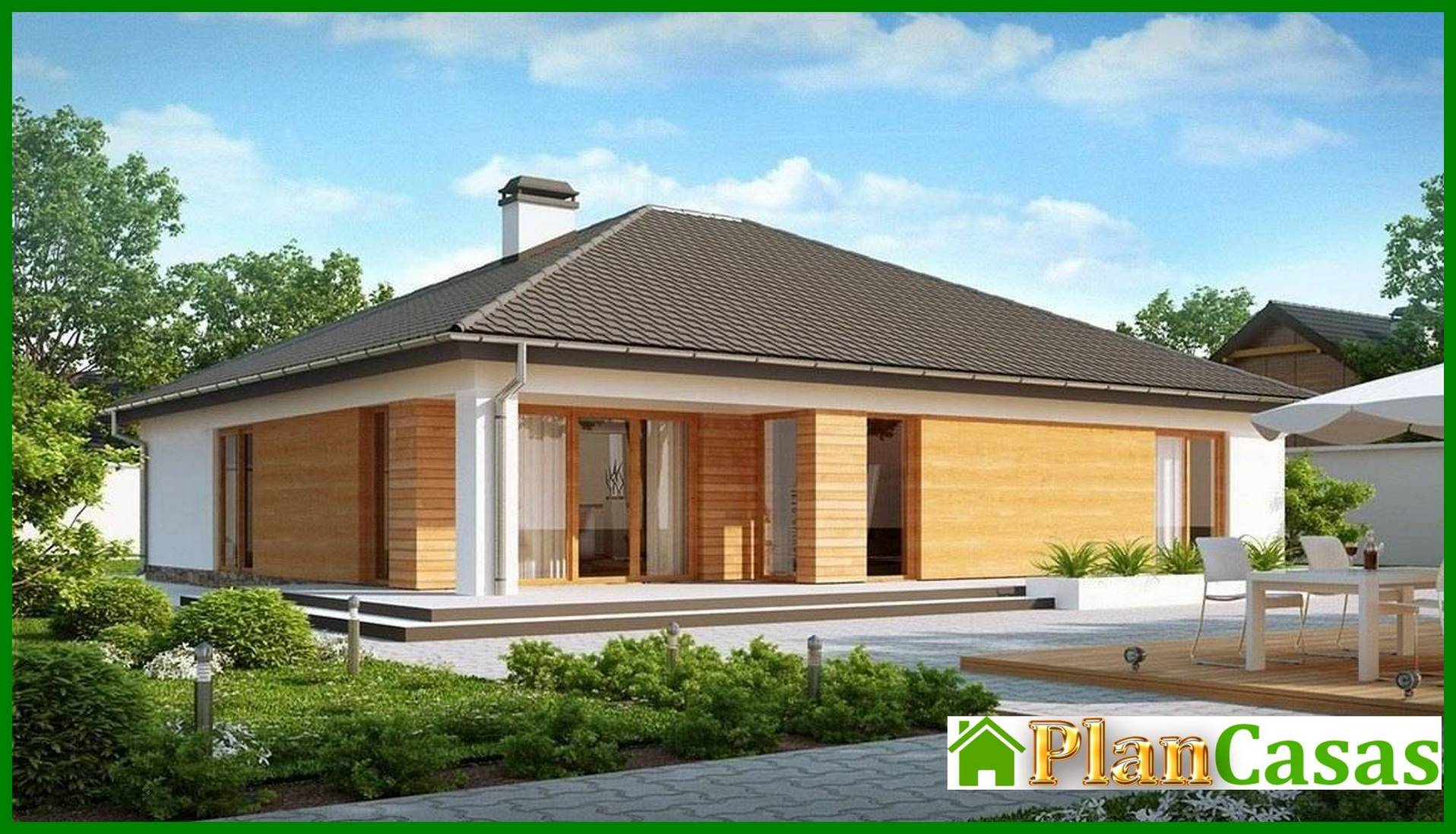 Visualization gallery - House project with frontal garage