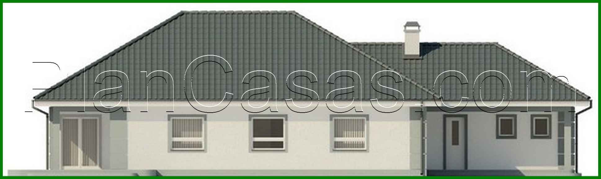 Visualization gallery - House project with a garage for two cars