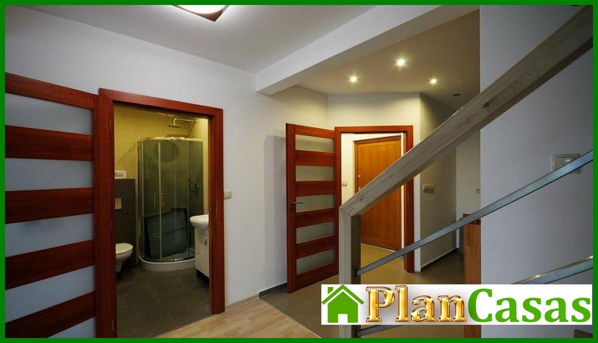 Galería de visualizaciones - Proyecto de una casa con pared alta en el ático