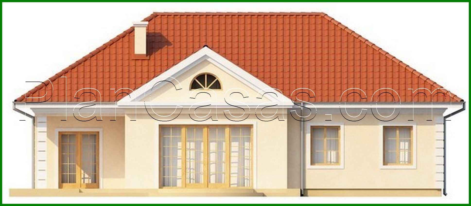 Galería de visualizaciones - Proyecto de una casa de estilo noble, como una finca señorial