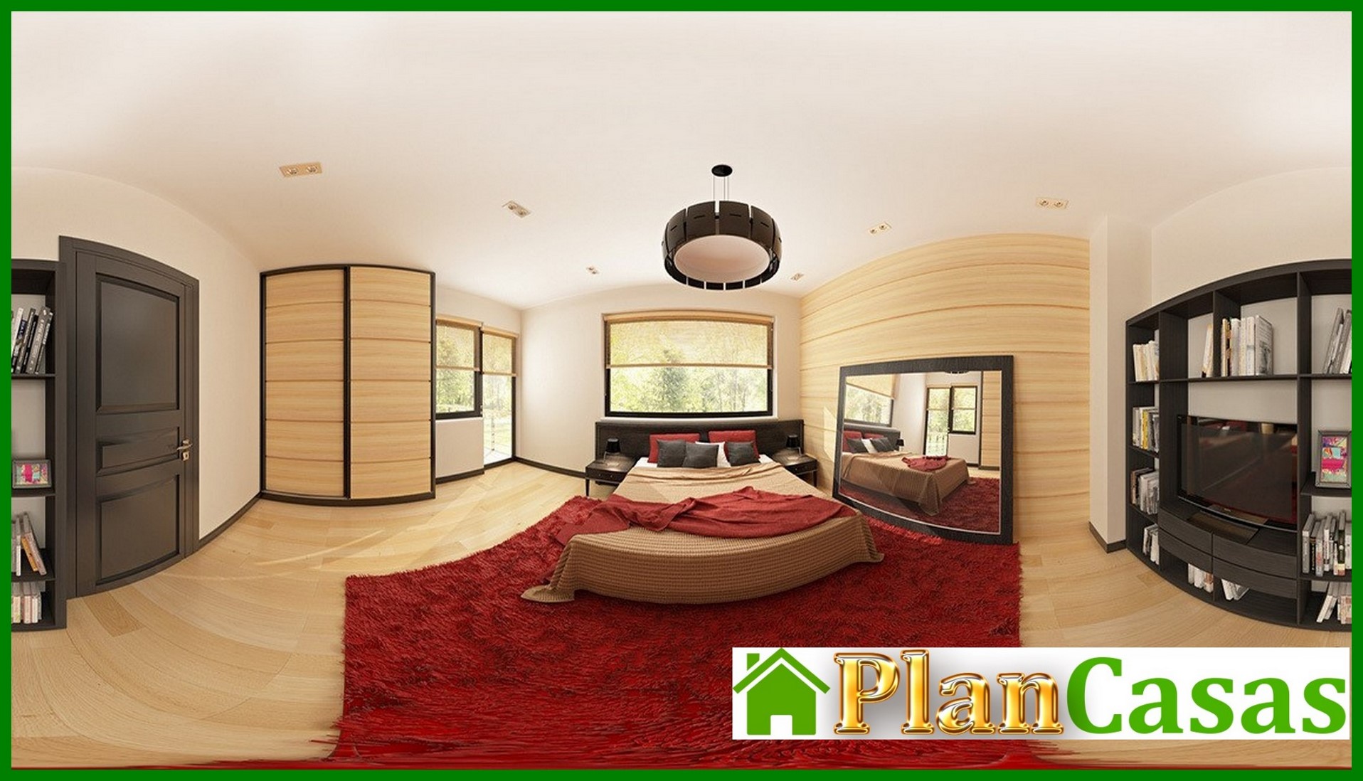 Galería de visualizaciones - Proyecto de una casa de dos plantas con garaje lateral