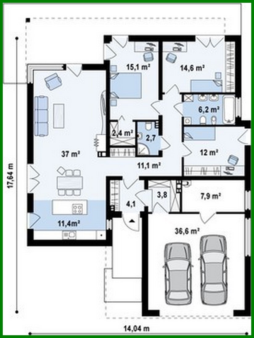 Galería de visualizaciones - Proyecto de una casa de estilo Art Nouveau