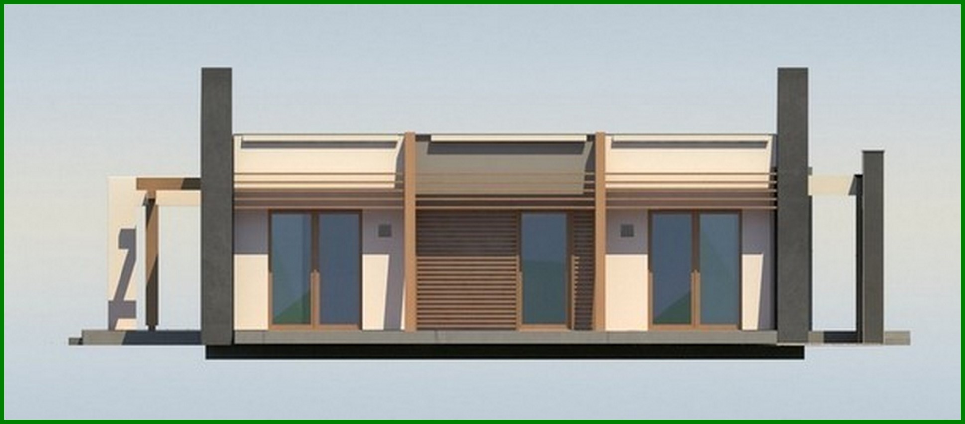 Visualization gallery - House design in modern design