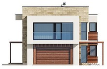 Galería de visualizaciones - Proyecto de una mansión de dos plantas, de estilo moderno