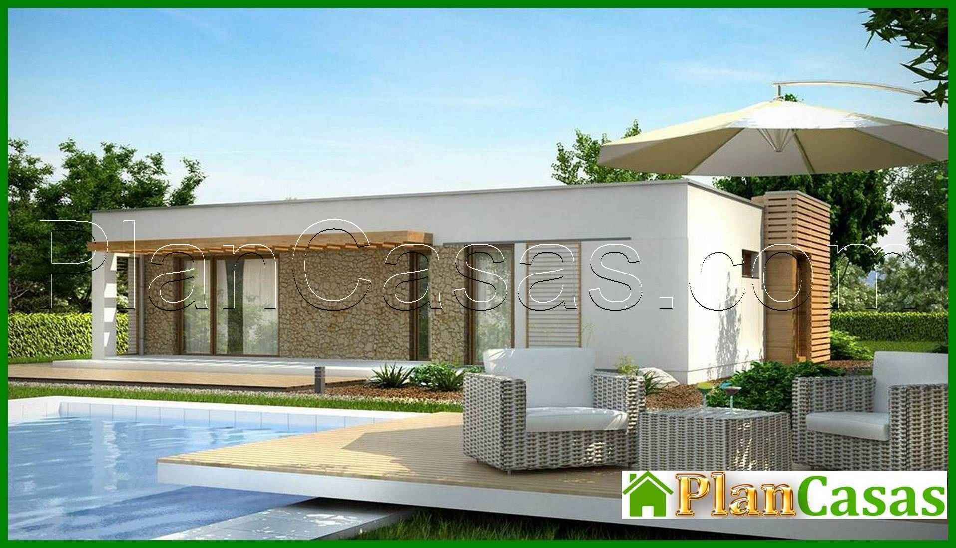 The project of a one-story bungalow-style cottage