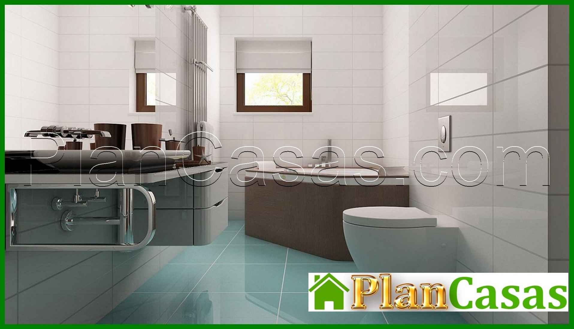 Galería de visualizaciones - Proyecto de una casa con techo a dos aguas y habitación en el ático