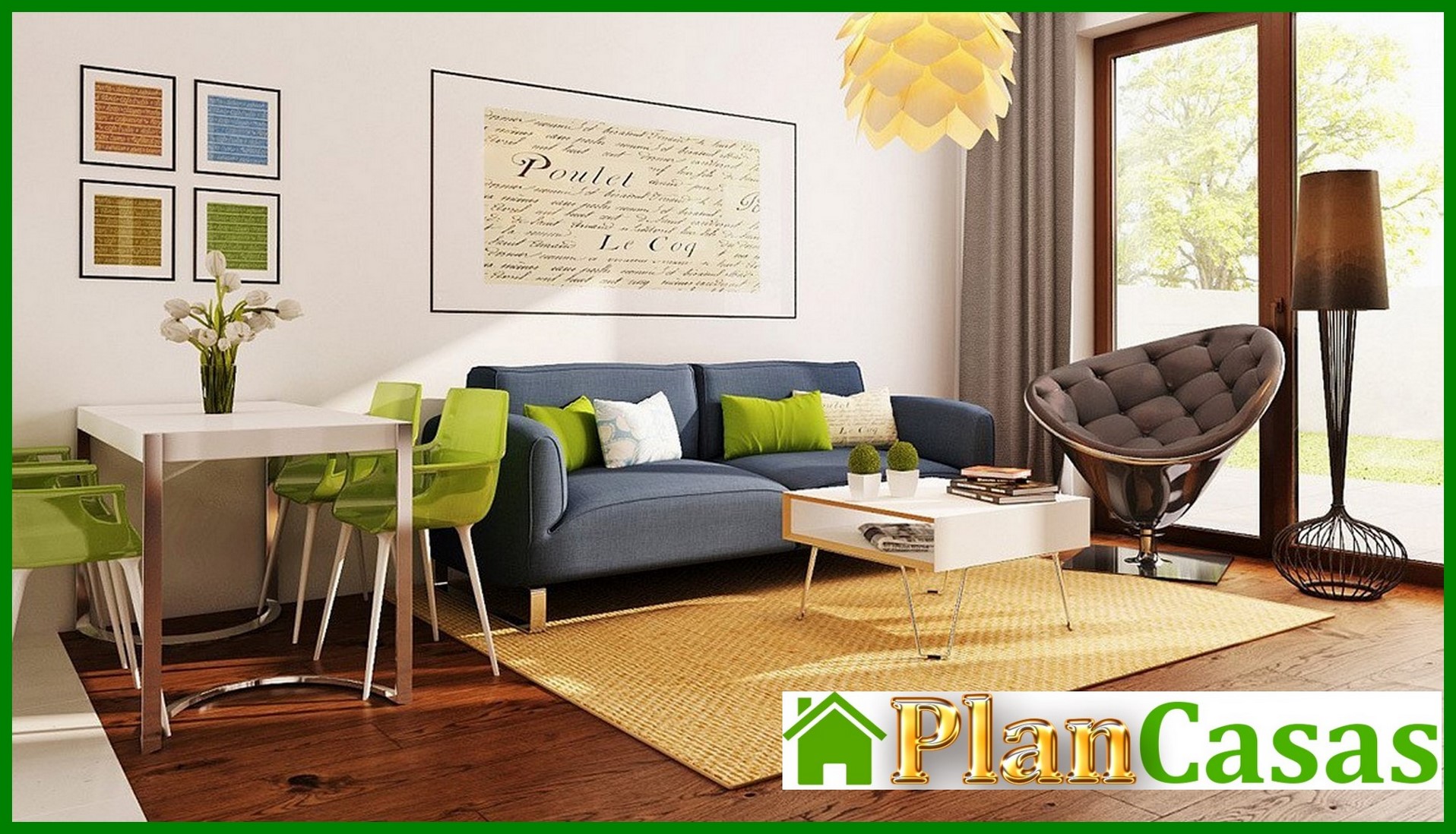 Galería de visualizaciones - Proyecto de una casa con techo a dos aguas y habitación en el ático