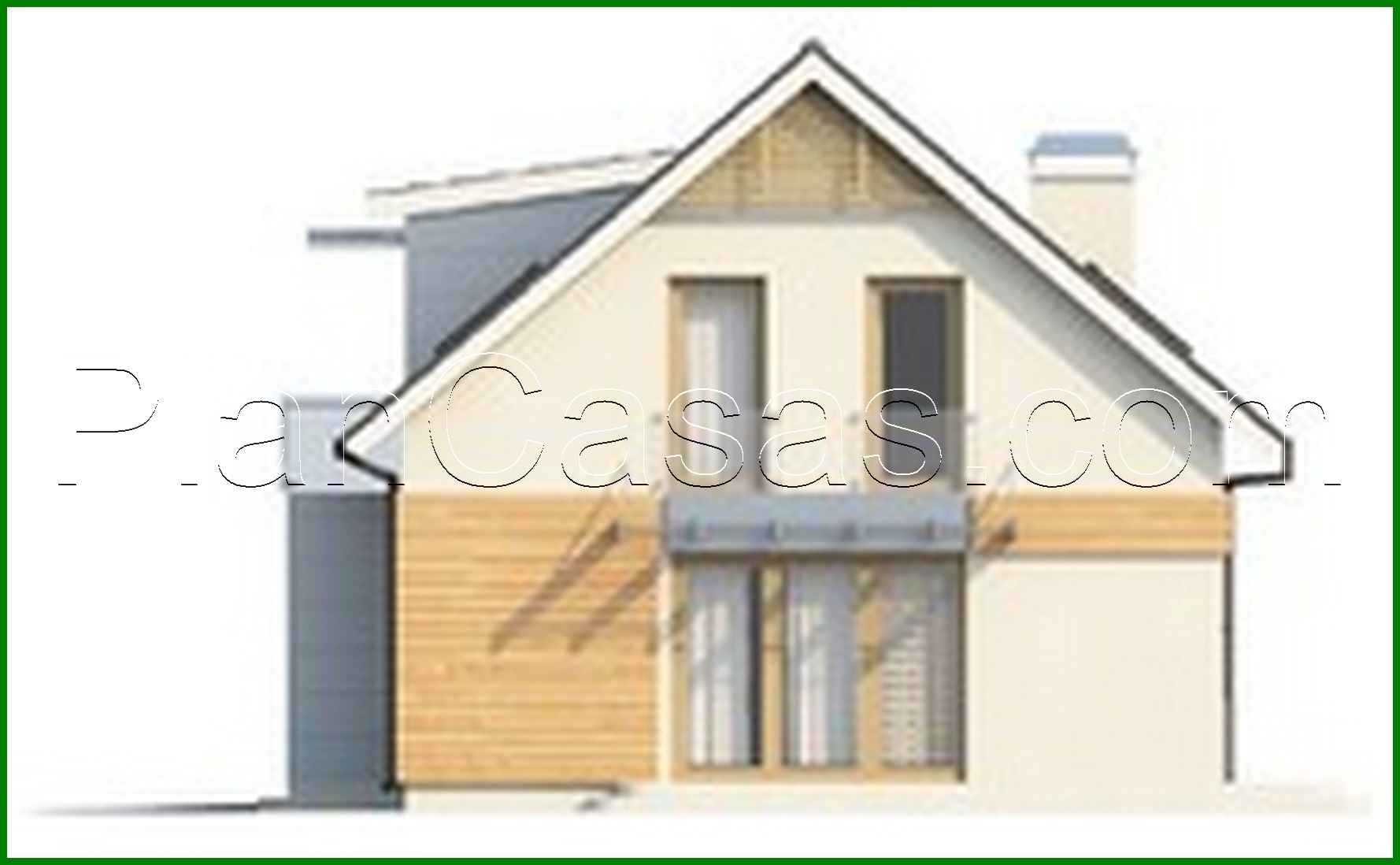 Galería de visualizaciones - Proyecto de una casa clásica con elementos modernos