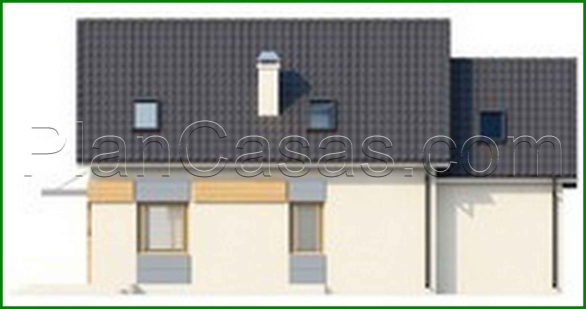 Galería de visualizaciones - Proyecto de una casa clásica con elementos modernos