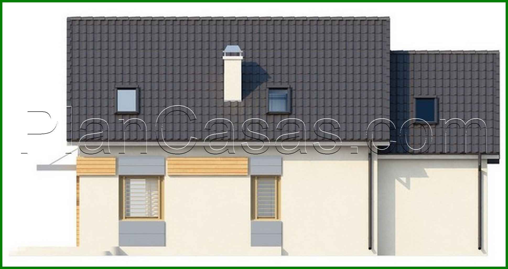 Galería de visualizaciones - Proyecto de una casa clásica con elementos modernos