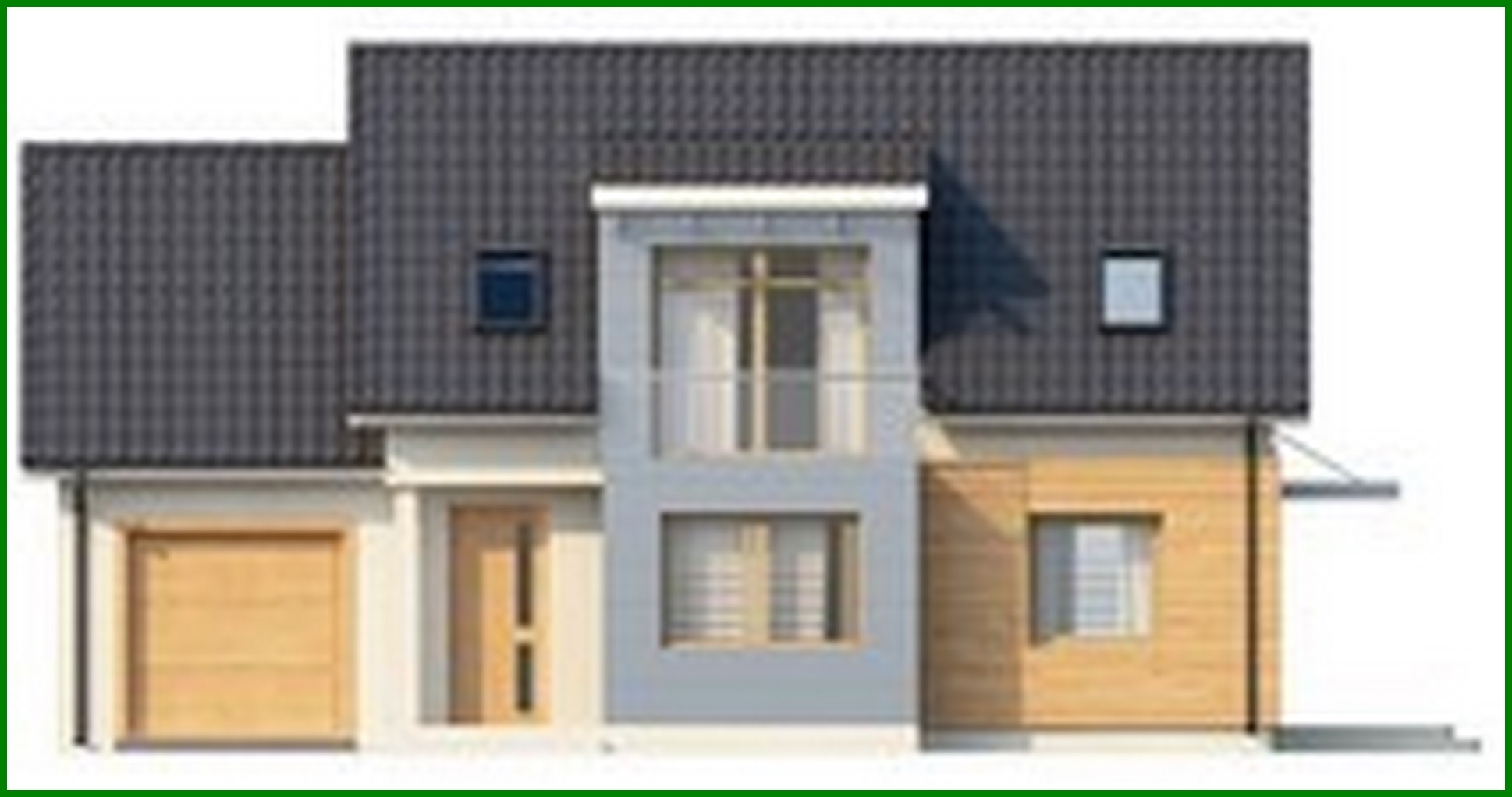 Galería de visualizaciones - Proyecto de una casa clásica con elementos modernos