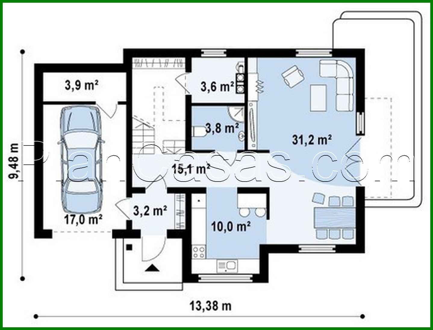 Galería de visualizaciones - Proyecto de una casa clásica con elementos modernos