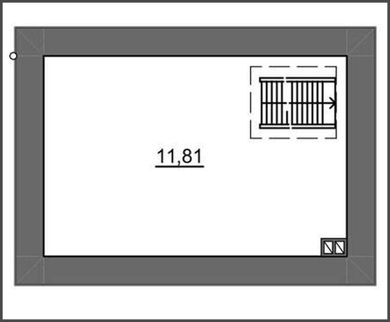 Galería de visualizaciones - Proyecto de un garaje para coche con una superficie de 38 m²
