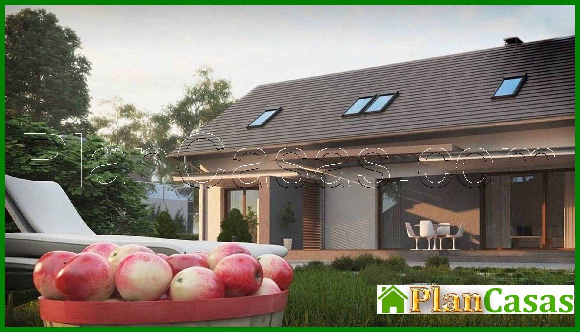 Galería de visualizaciones - Proyecto de una casa de campo para dos familias con entradas separadas