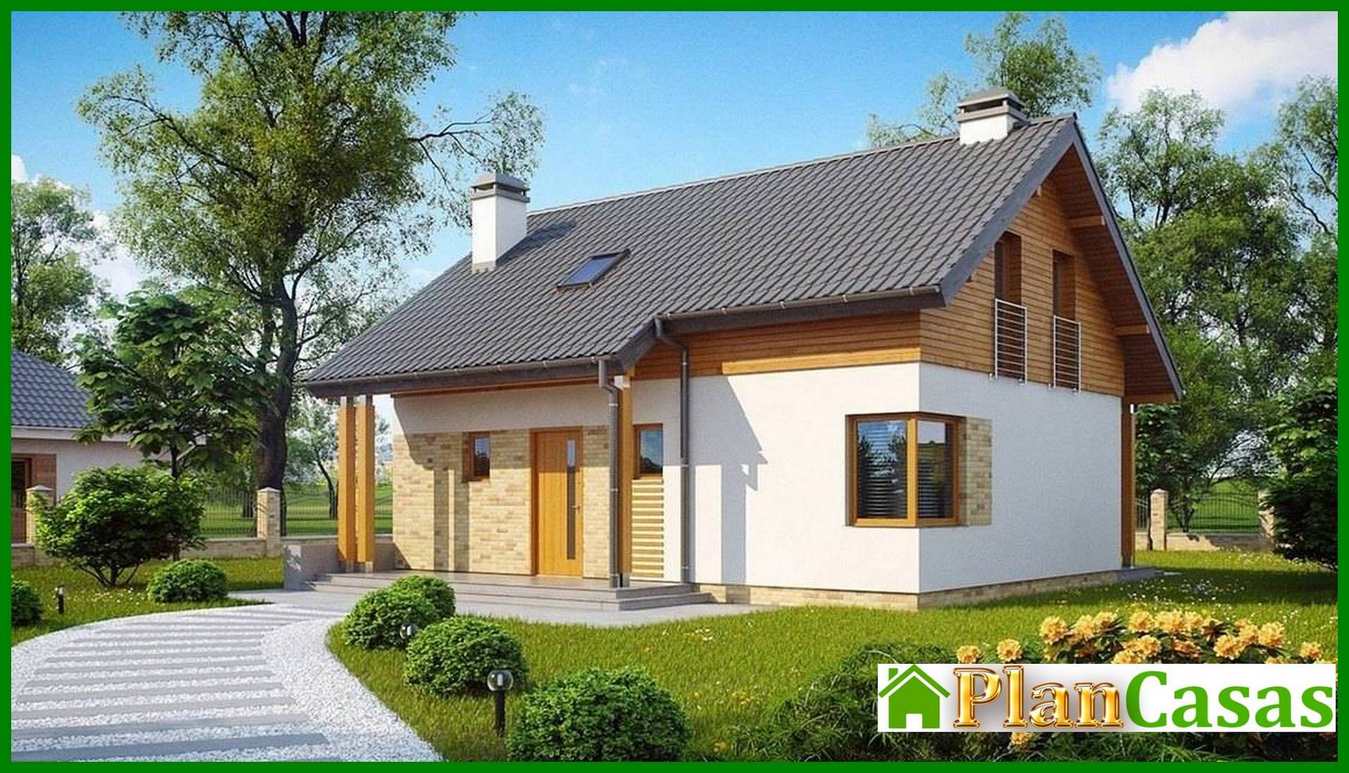 The project of a fabulous house