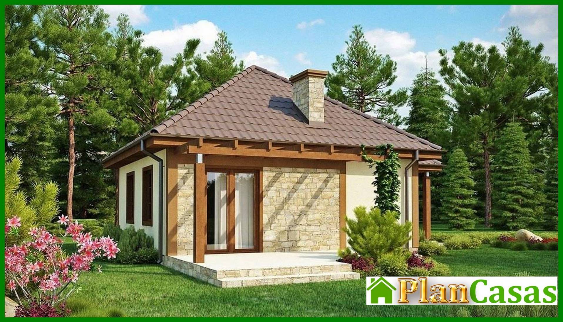 Visualization gallery - Small house 50 m2