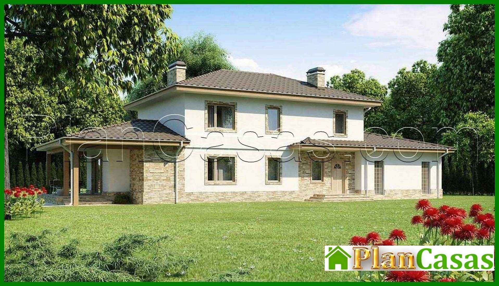 Visualization gallery - Manor project with side terrace