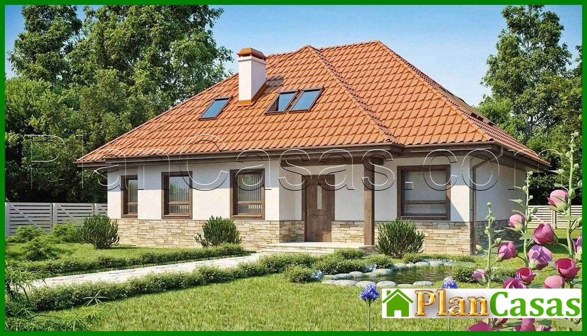 Visualization gallery - Project of a large house with an attic