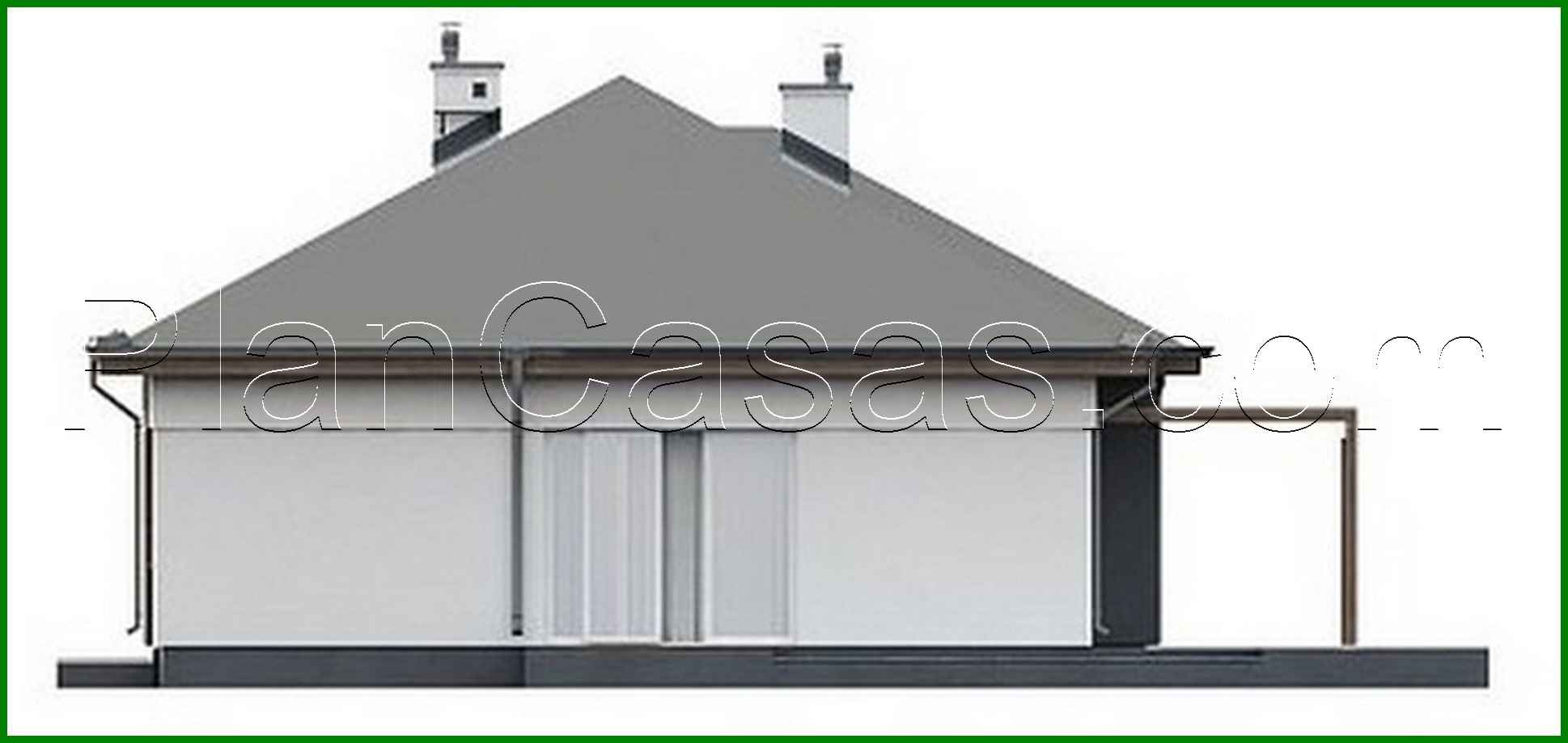 Visualization gallery - Classic one-story house