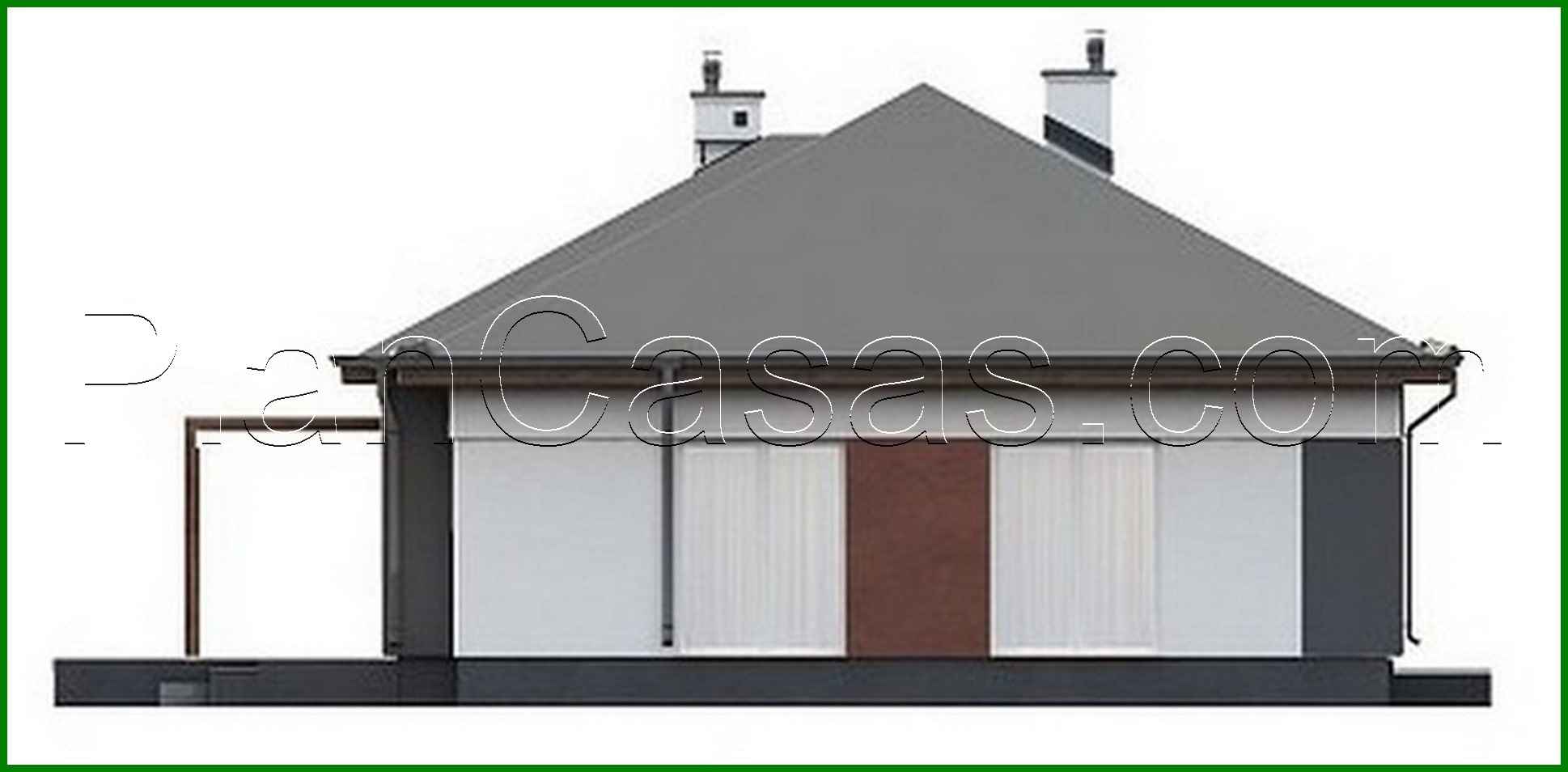 Visualization gallery - Classic one-story house