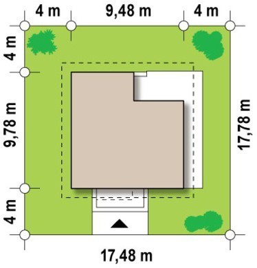 Galería de visualizaciones - Proyecto de una casa de campo elegante y económica con ático