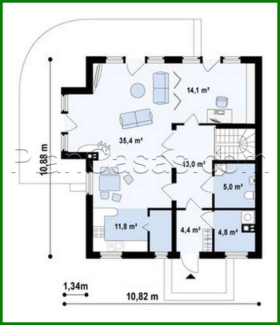 Galería de visualizaciones - Proyecto de una casa de campo privada y luminosa con ático