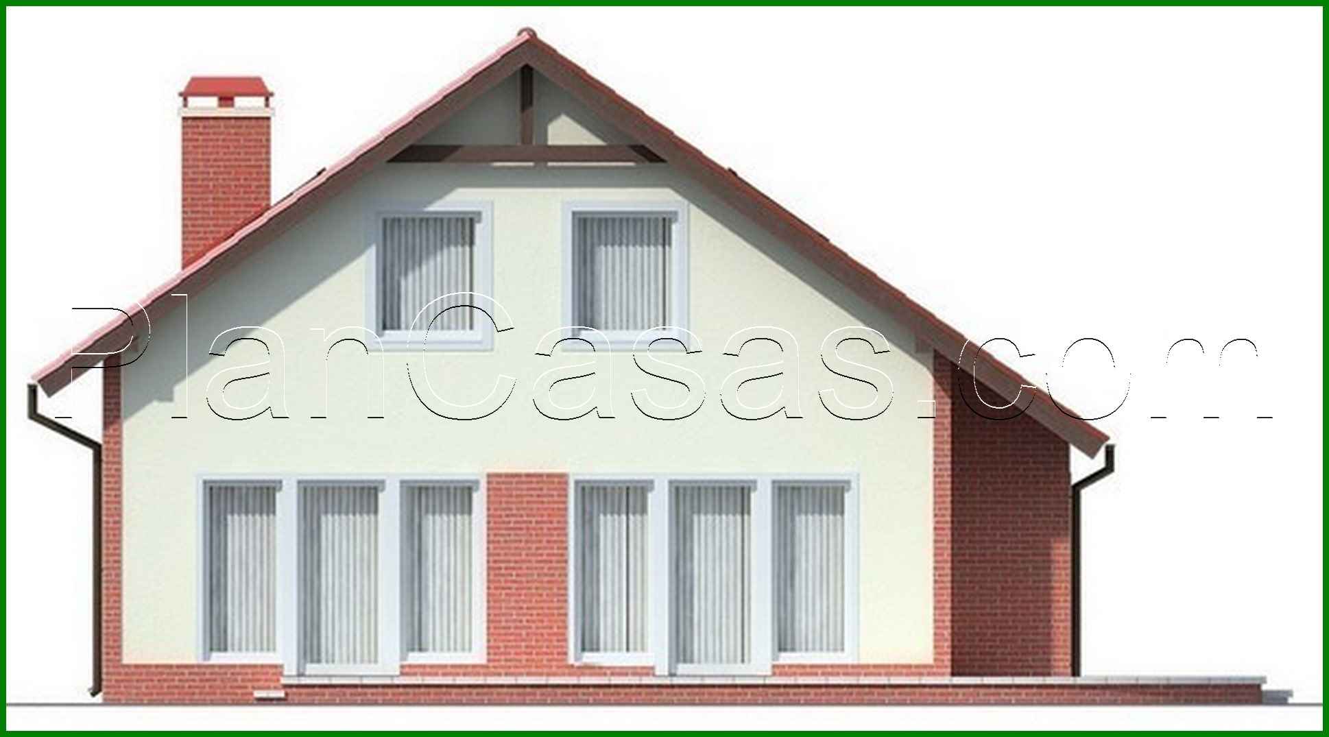 Galería de visualizaciones - Proyecto de una casa de campo privada y luminosa con ático