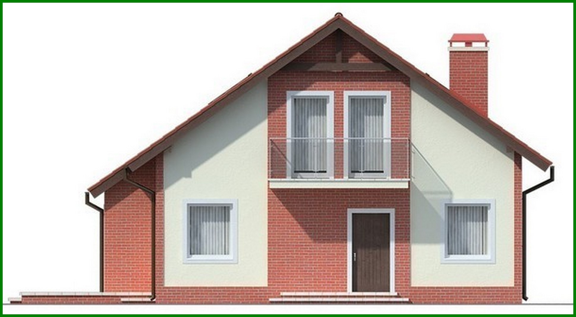 Galería de visualizaciones - Proyecto de una casa de campo privada y luminosa con ático